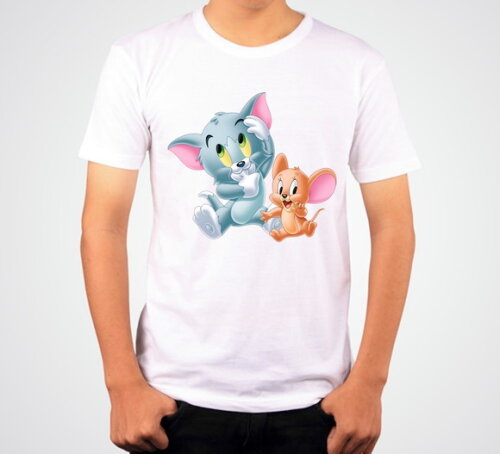 Camisa Infantil Tom E Jerry
