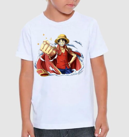 Camisa One Peace Infantil