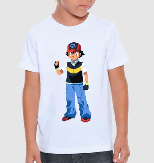 Camisa para Aniversario Tema Pokemon Colocamos Nome