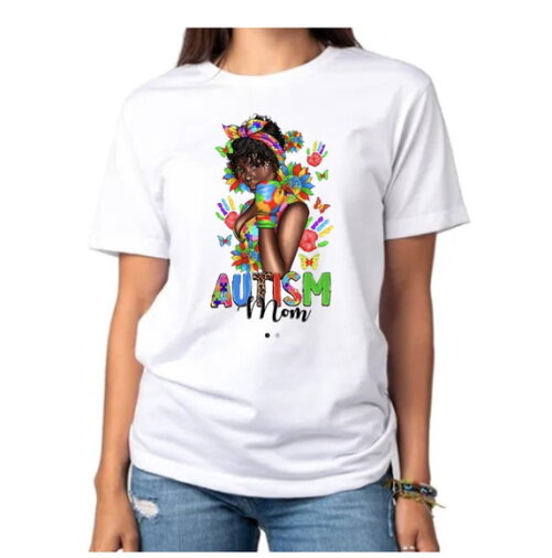 Camisa para Mamae Autismo Promoçao