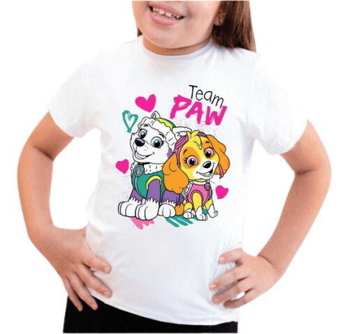 Camisa Patrulha Canina Feminina Camiseta Personalizada Skye