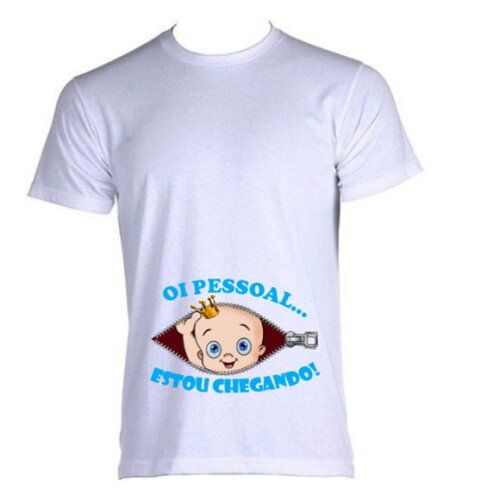 Camisa Personalizada Chá De Bebê