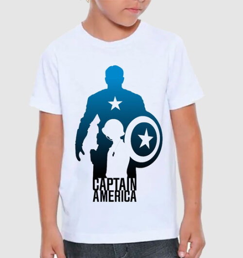 Camisa Personalizada Capitão America