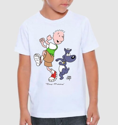 Camisa Personalizada para Meninos Doug Funnie