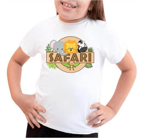Camisa Safari para Meninas