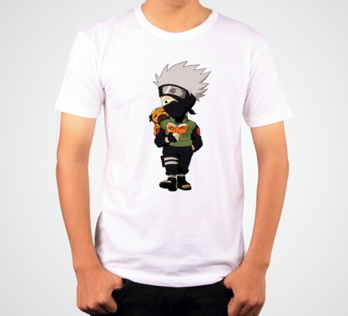 Camiseta Aniversario Infantil Kakashi