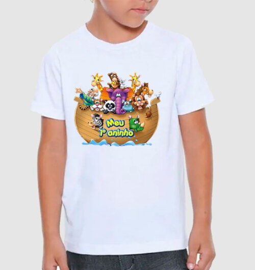 Camiseta Aniversario Tema Arca de Noe