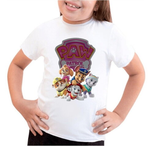 Camiseta Barata para Meninas Patrulha Canina