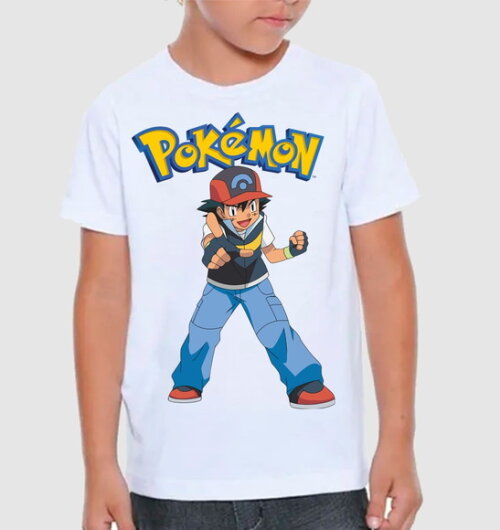 Camiseta Basica para Criança Tema Corrida Maluca