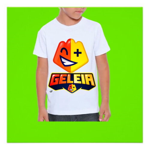 Camiseta Camisa Infantil Geleia