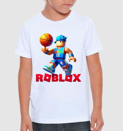 Camiseta Camisa Infantil Roblox