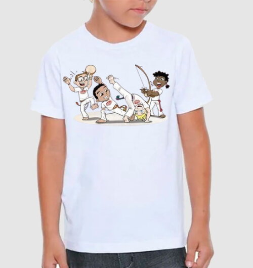 Camiseta Capoeira Colocamos Nomes do Grupo