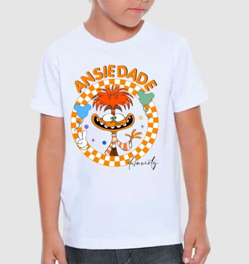 Camiseta Divertidamente Ansiedade