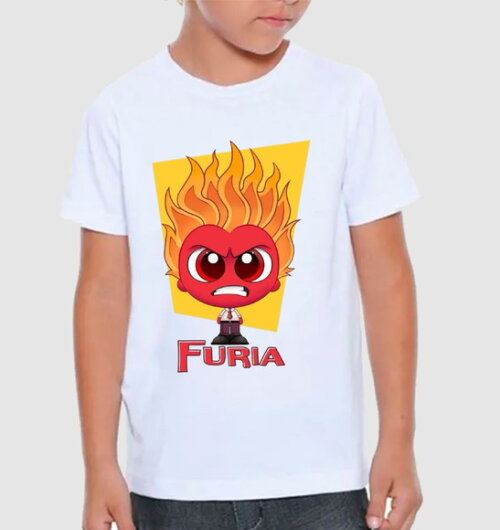 Camiseta Divertidamente Furia