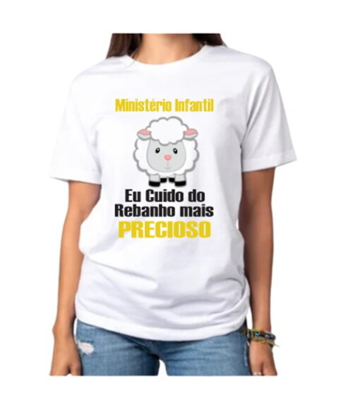 Camiseta Eu Cuido do Rebanho Mais Precioso