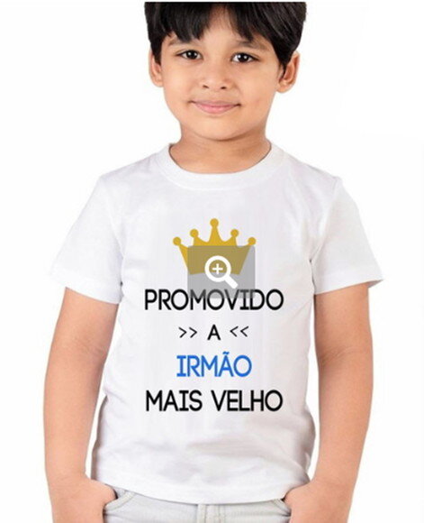 Camiseta Fui Promovido Irmão Mais Velho