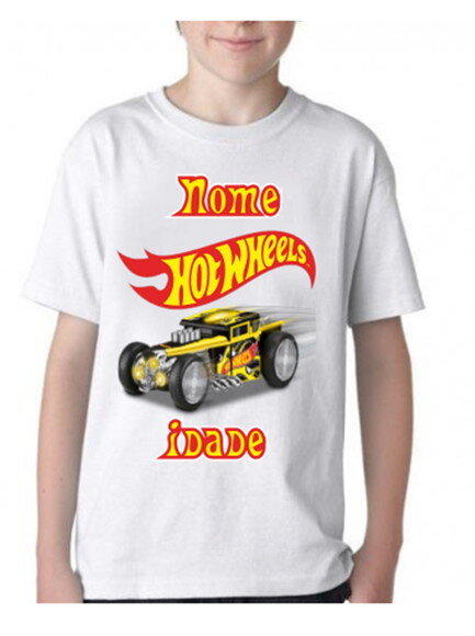 Camiseta Hot Wheels
