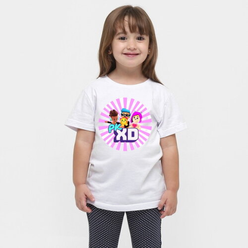 Camiseta Infantil Aniversario Pk Xd