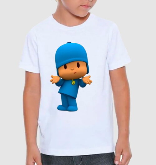Camiseta Infantil Aniversario Pocoyo Promoção
