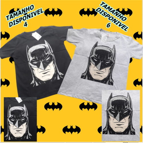 Camiseta Infantil Batmam