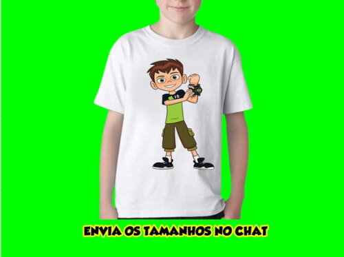 Camiseta Infantil Ben10 Promoção
