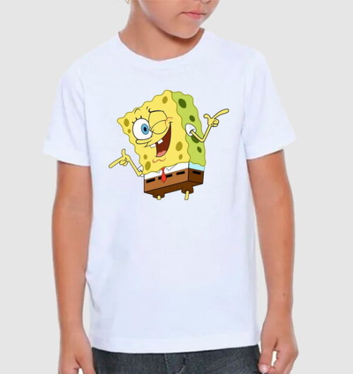 Camiseta Infantil Bob Esponja