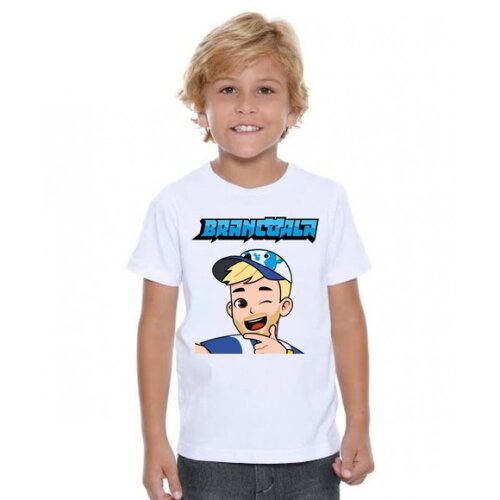 Camiseta Infantil Brancoala