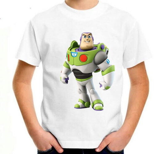Camiseta Infantil Buzz Lightyear Toy Story