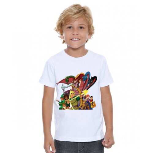 Camiseta Infantil Caverna do Dragão