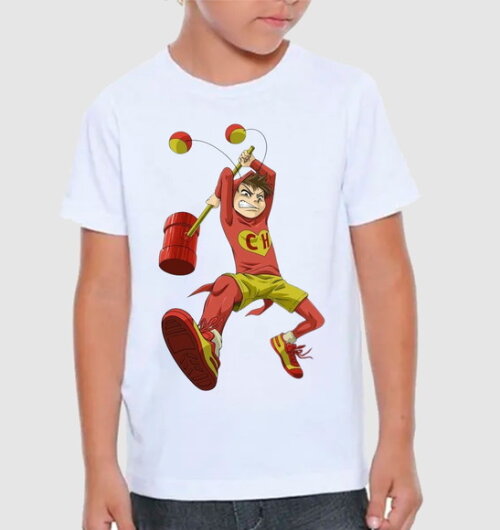 Camiseta Infantil Chapolin Colorado