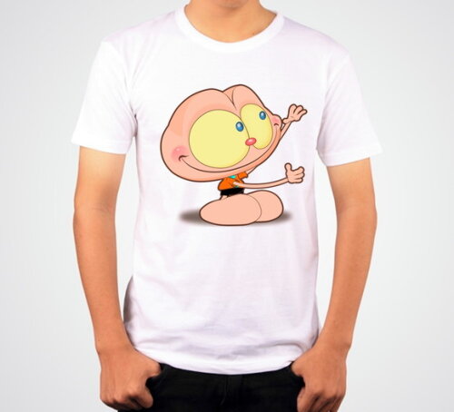 Camiseta Infantil Desenho Mongo e Drongo