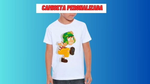 Camiseta Infantil do Chaves Promoção