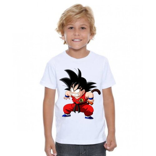 Camiseta Infantil Dragon Ball