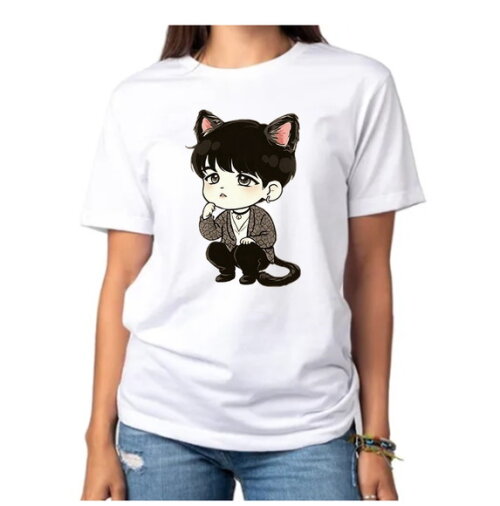 Camiseta Infantil e Adolescente Army Bts