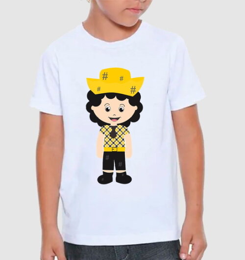 Camiseta Infantil Festa Junina