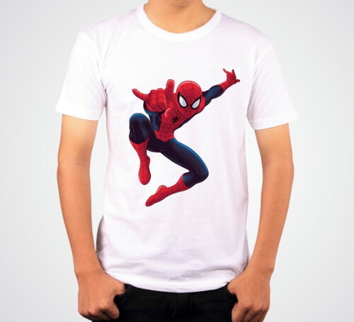 Camiseta Infantil Homem Aranha