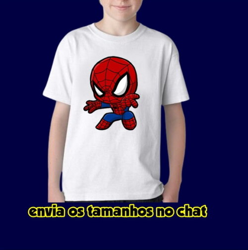 Camiseta Infantil Homem Aranha Baby