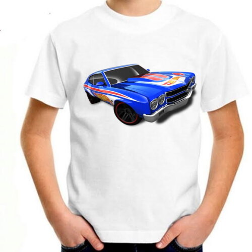 Camiseta Infantil Hot Wheels