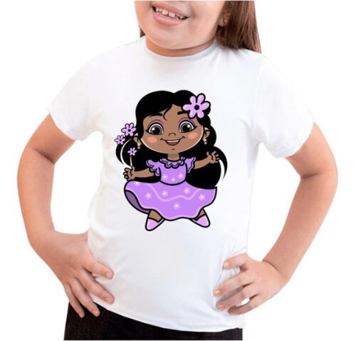 Camiseta Infantil Isabela Encanto