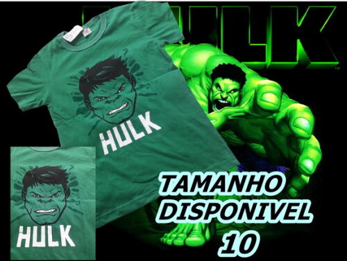 Camiseta Infantil Hulk