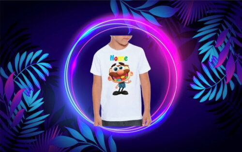 Camiseta Infantil Jose Comilão com Nome