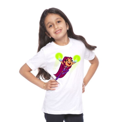 Camiseta Infantil Jovens Titans Stelar
