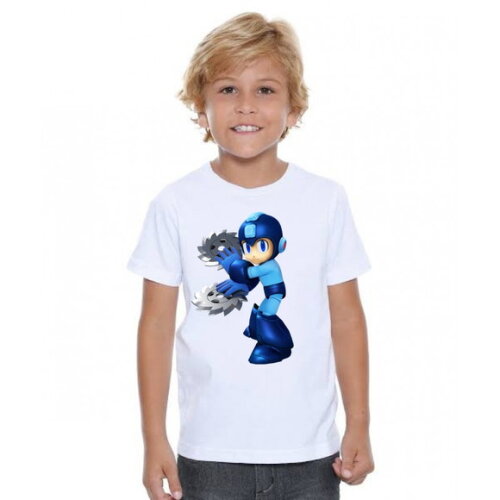 Camiseta Infantil Mega Man