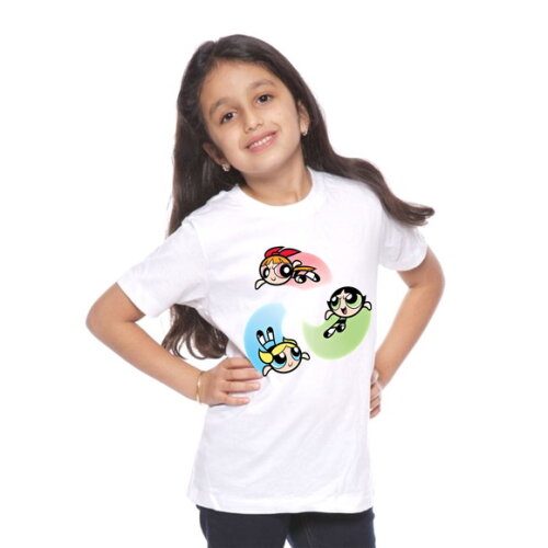 Camiseta Infantil Meninas Super Poderosa