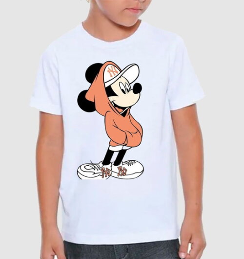 Camiseta Infantil Mickey Mouse