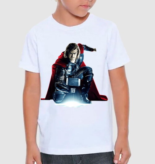 Camiseta Infantil os Vingadores Thor