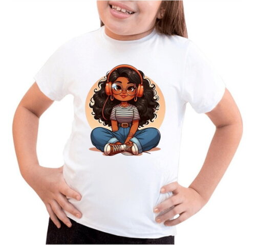Camiseta Infantil para Meninas