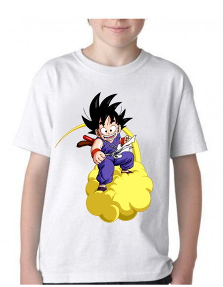 Camiseta Infantil Para Meninos Dragon Ball