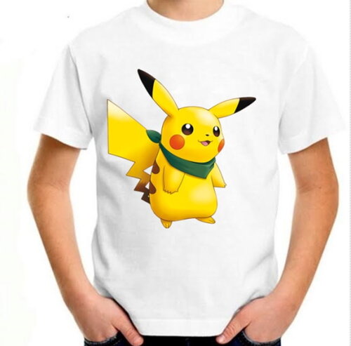 Camiseta Infantil Pikachu