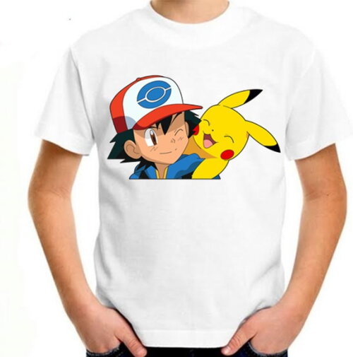 Camiseta Infantil Pokemon